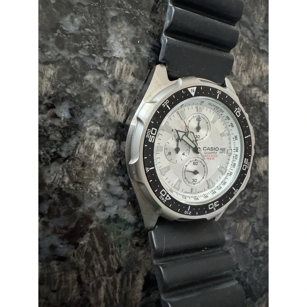 Hpolw‎ Chrono Watch. Stainless Steel